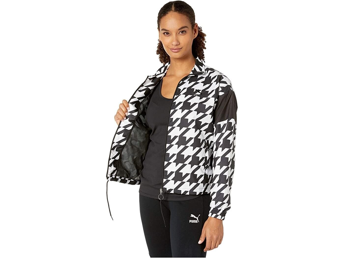 Puma Women's Trend Track Jacket Black Size Medium