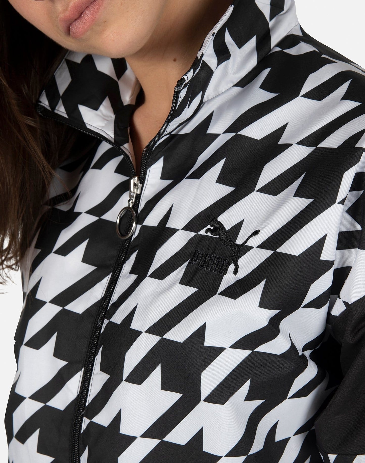 Puma Women's Trend Track Jacket Black Size Medium