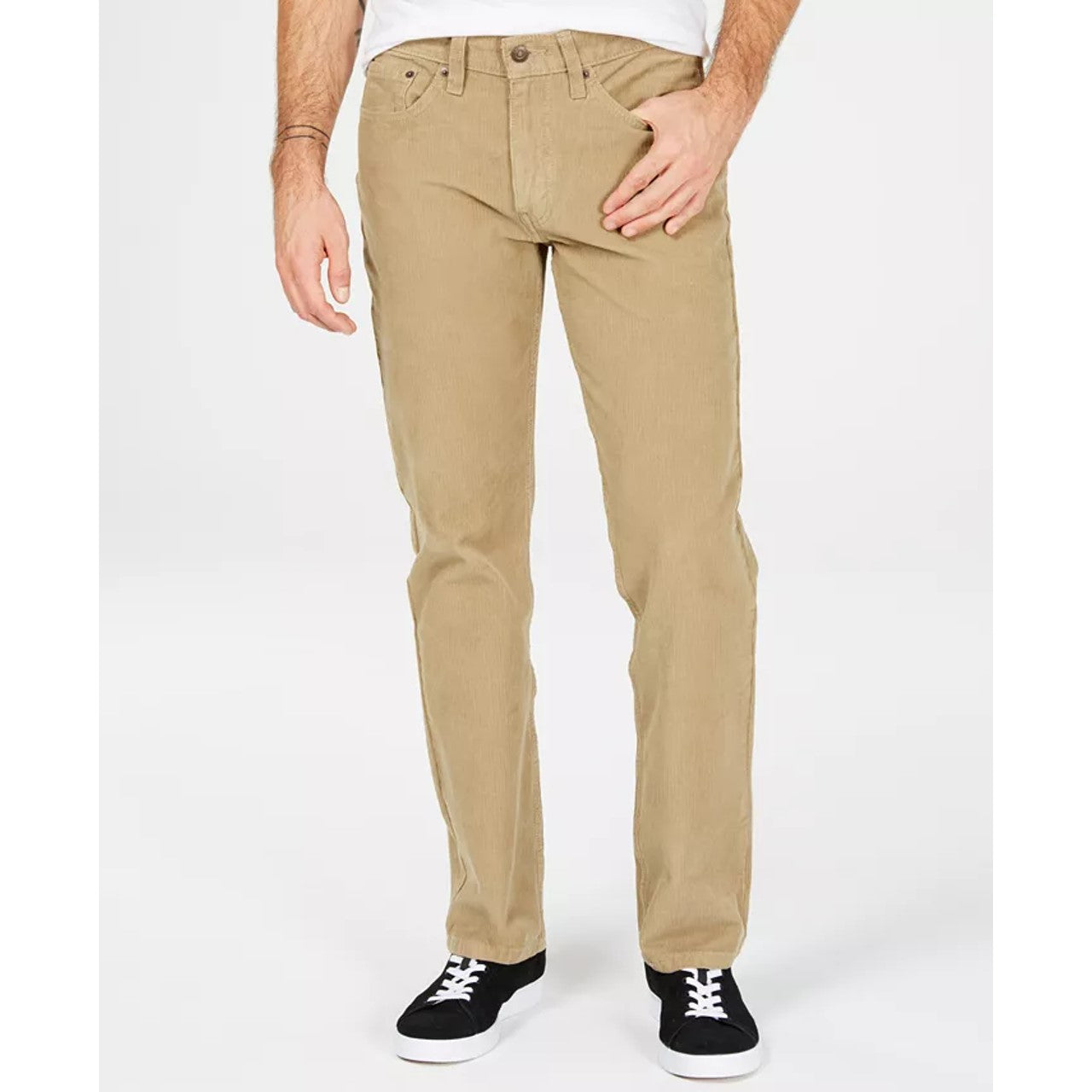 Levi's Men's 514 Straight Leg Corduroy Pants Blue Size 32X30