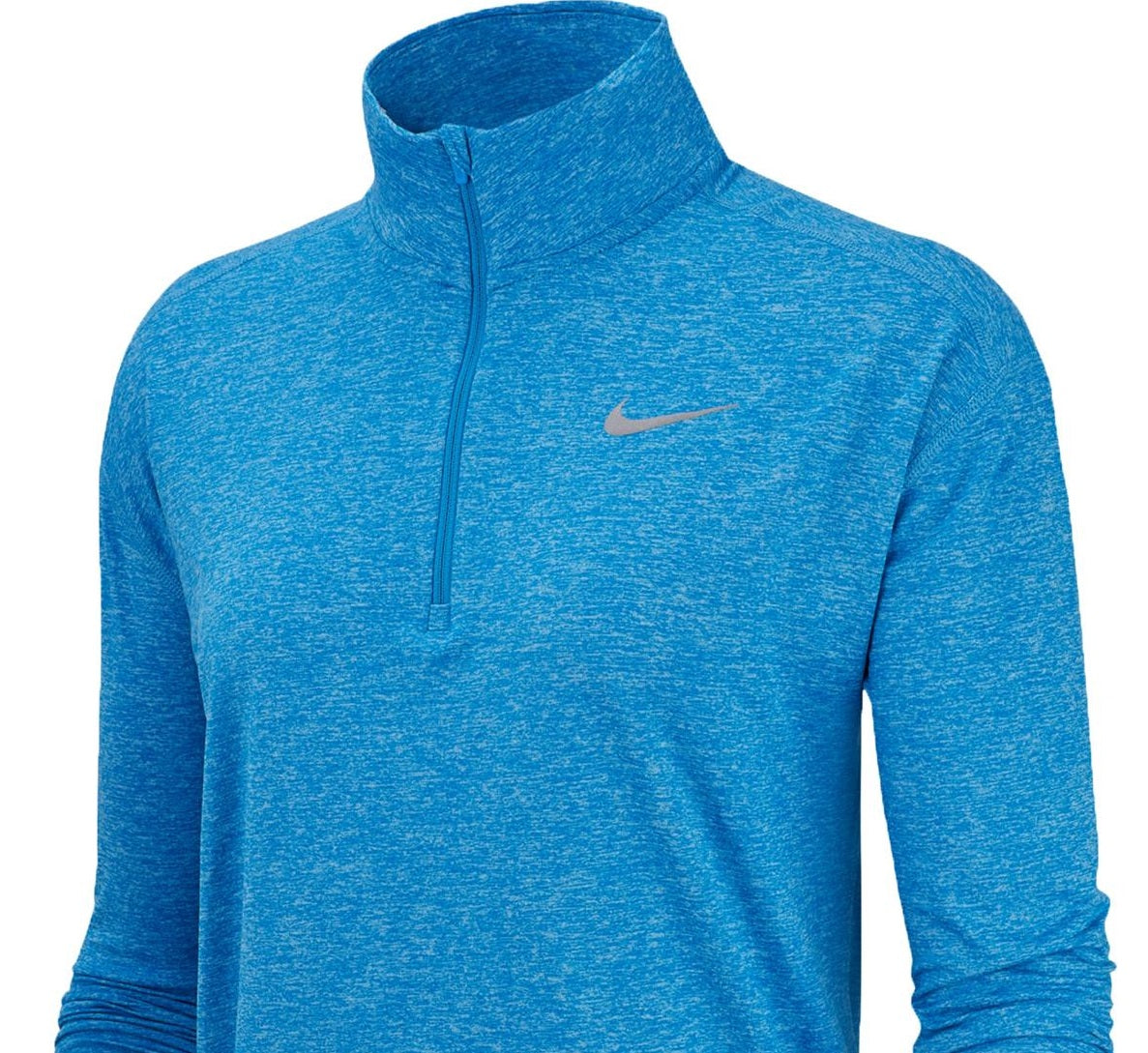 Nike Women's Fitness Workout 1/4 Zip Jacket Blue Size X-Large