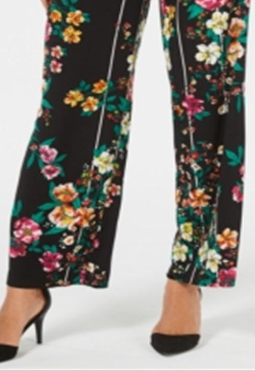 Thalia Sodi Women's Wide Leg Pants Black Size Medium