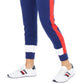 Tommy Hilfiger Women's Colorblocked Jogger Pants Blue Size Large