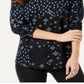 Style & Co Women's Printed Top Blue Size X-Small