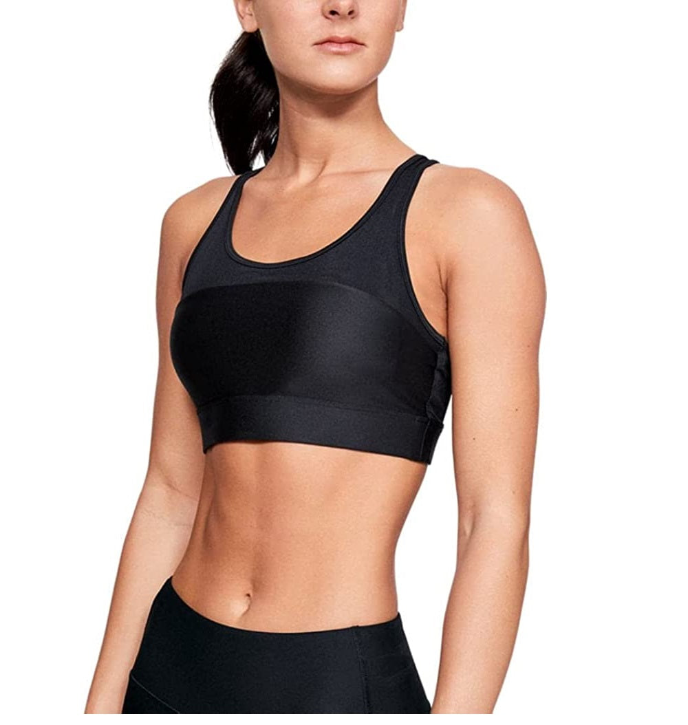 Under Armour Women's  Sports Bralette Bra Black Size Large