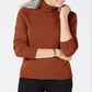 Karen Scott Women's Turtleneck Luxsoft Sweater Red Size Petite Large