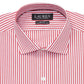 Ralph Lauren Men's Striped Collared Slim Fit Stretch Dress Shirt Red Size 34X35