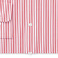 Ralph Lauren Men's Striped Collared Slim Fit Stretch Dress Shirt Red Size 34X35