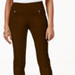 Style & Co Women's Pull on Skinny Pants Brown Size Petite L
