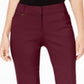 JM Collection Women's Tummy Control Curvy Fit Pants Red Size 22X5