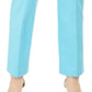 JM Collection Women's Studded Pull on Tummy Control Pants Blue Size XX-Large