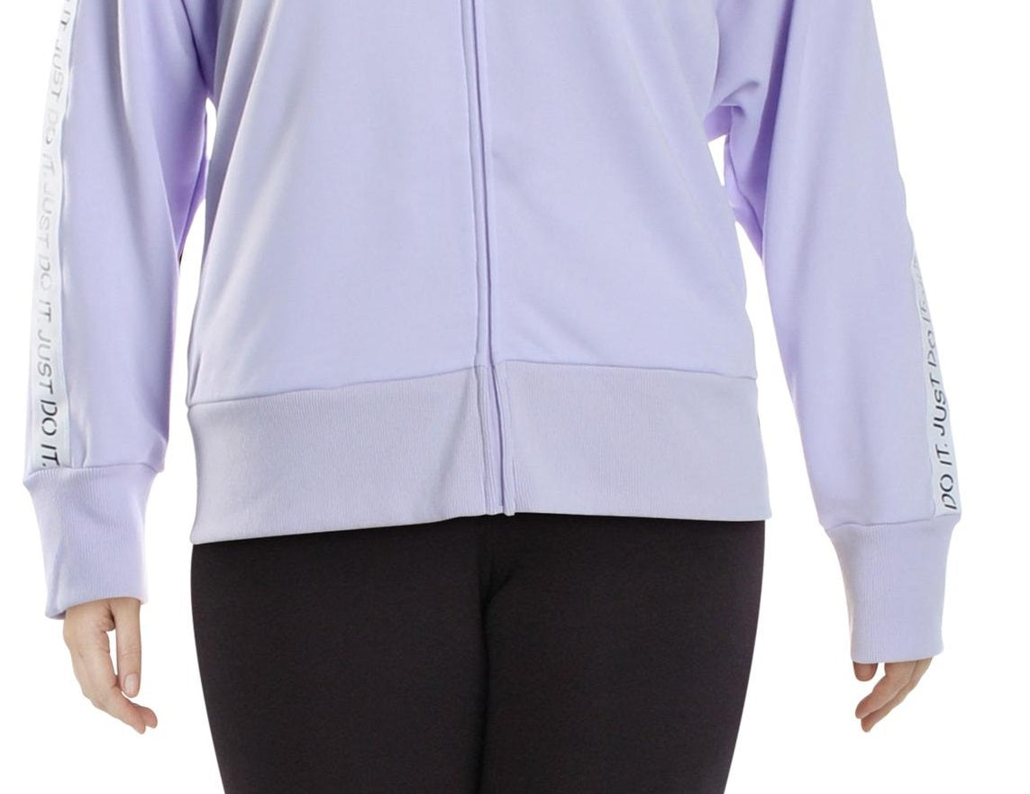 Nike Women's Get Fit Sweatshirt Fitness Hoodie Purple Size X-Large