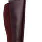 Alfani Women's Arch Support Cushioned Hakuu Almond Toe Kitten Heel Zip up Boots Red Size 5 M