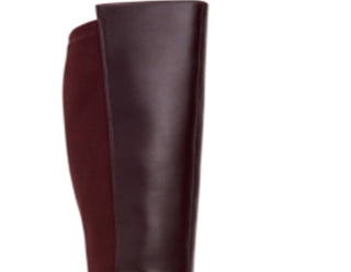 Alfani Women's Arch Support Cushioned Hakuu Almond Toe Kitten Heel Zip up Boots Red Size 5 M