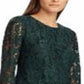 Ralph Lauren Women's Long Sleeve Short Sheath Party Dress Green Size 12