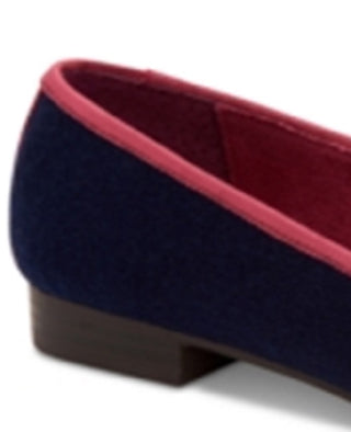 Charter Club Women's Femmie Fabric Almond Toe Loafers Blue Size 7 M