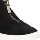 Kenneth Cole New York Women's Kayla Suede Casual and Fashion Sneakers Black Size 7.5 M