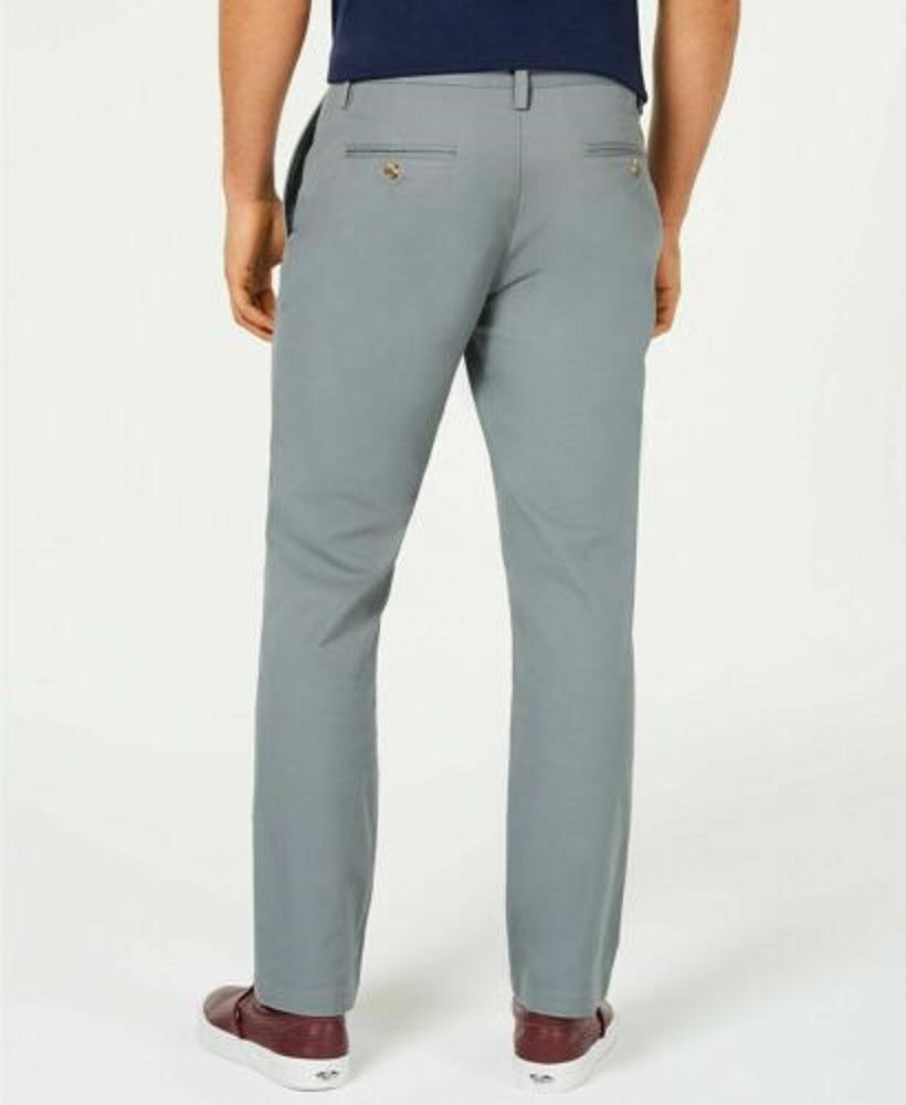 Club Room Men's Stretch Chinos Shark Gray Size 34X30