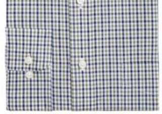 Club Room Men's Casual Button Down Shirt Green Size 36-37