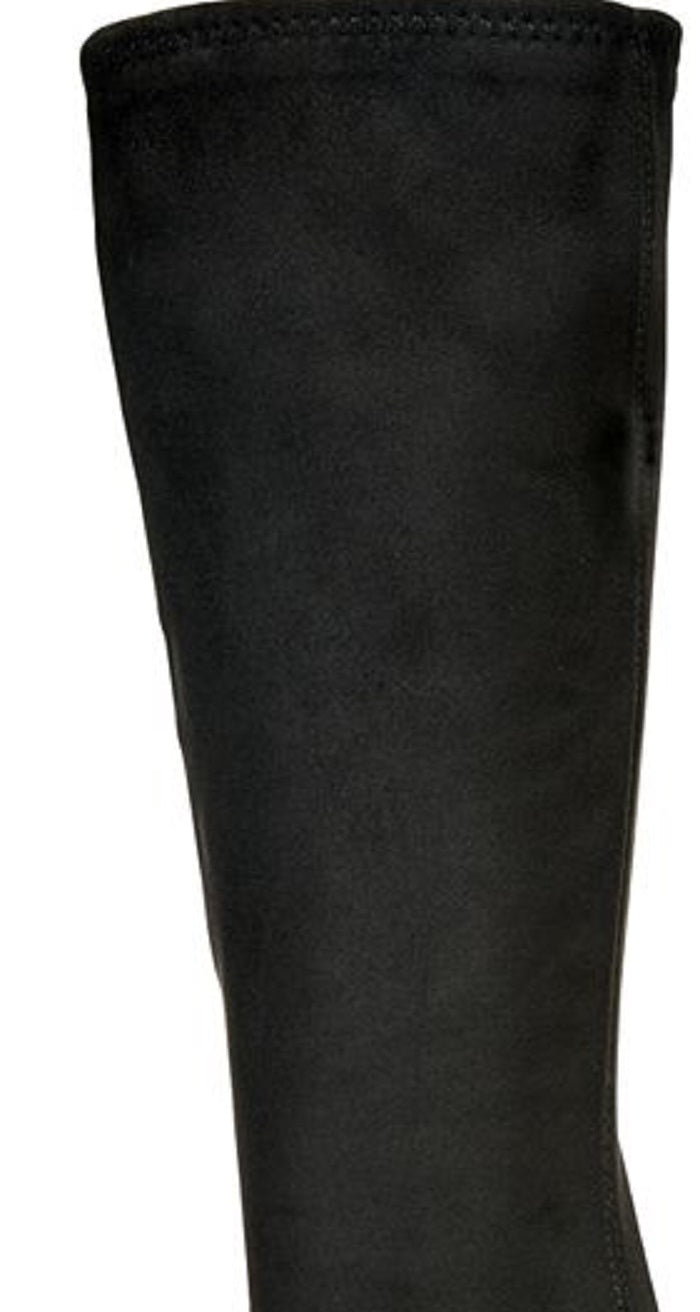 Impo Noland Wide-Width Wide-Calf Pointed-Toe Boots Fabric  Black Size 8W