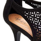 Style & Co Women's Open Toe Special Occasion Mule Shoes Black Size 5 M