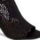 Style & Co Women's Open Toe Special Occasion Mule Shoes Black Size 5 M