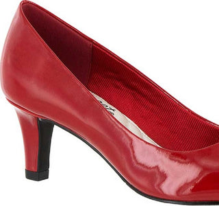 Easy Street Women's Pointe Slip On Pumps Red Size 8.5N