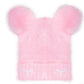 ABG Big Girl's 2 Pc Faux Fur Poms Hat & Gloves Set Pink Size 7-14