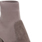 Steve Madden Women's Remy Suede Block Heel Sock Boot Gray Size 10 M