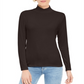 Style & Co Women's Mock Neck Top Black Size Small