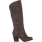 American Rag Women's Emilee Fabric Almond Toe Knee High Fashion Boots Gray Size 10.5 M