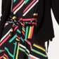 Bar III Women's Open Front Tie Side Jacket Black Size Large