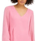 INC International Concepts Women's Bow Back Chiffon Dress Pink Size X-Small