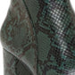 INC International Concepts Women's Floriann Block Heel Ankle Booties Green Size 7.5