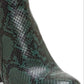 INC International Concepts Women's Floriann Block Heel Ankle Booties Green Size 7.5