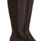 Easy Street Women's Cortland Wide Calf Riding Boots Brown Size 6M