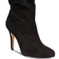 INC International Concepts Women's Tahjai Fabric Pointed Toe Mid-Calf Fashion Black Size 8.5 M