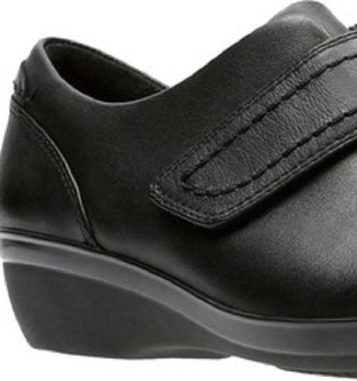 Clarks Women's Everlay Dixey Monkstrap Shootie Black Size 8 M