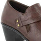 Easy Street Women's Graham Shootie Brown Size 10 M