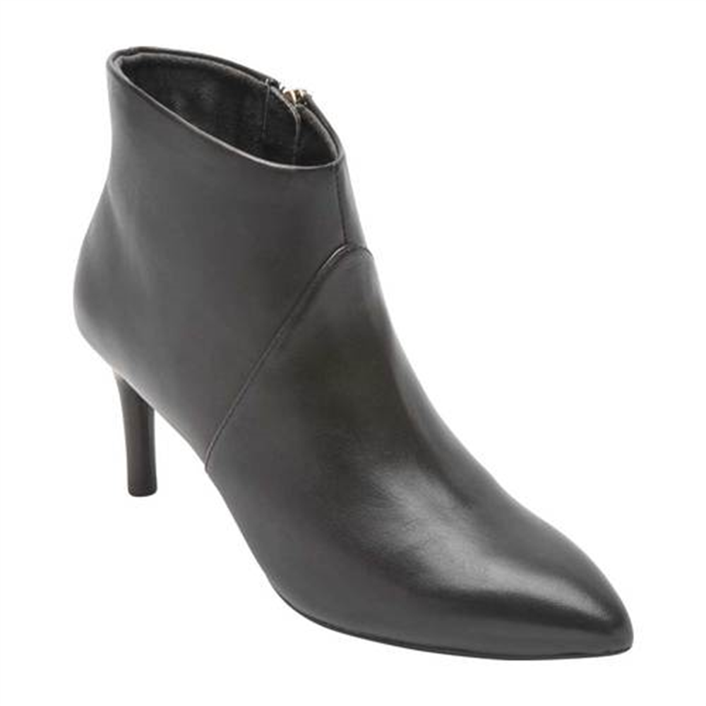 Rockport Women'sTotal Motion Ariahnna Plain Bootie Black Size 7.5 W