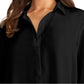 Rachel Roy Women's Knit Top Blouse Black Size Small