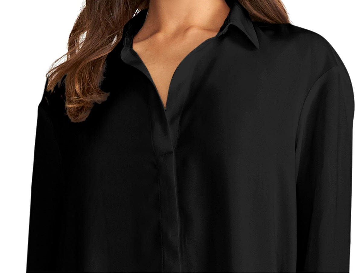 Rachel Roy Women's Knit Top Blouse Black Size Small