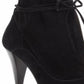 Vince Camuto Women's Avera Suede Bootie Black Size 9 M