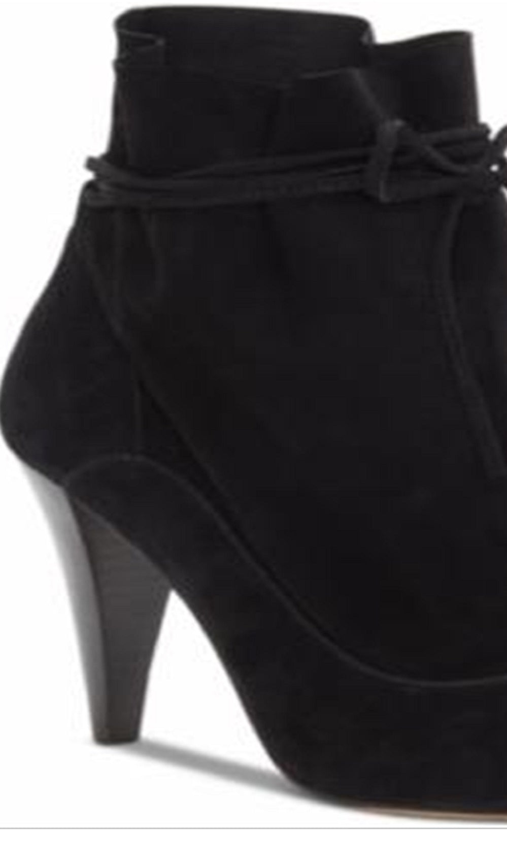 Vince Camuto Women's Avera Suede Bootie Black Size 8 M