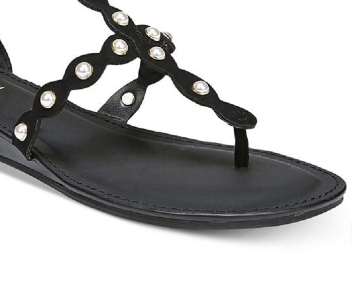 Bar III Women's Theressa Open Toe Casual T-Strap Sandals Pink Size 9 M