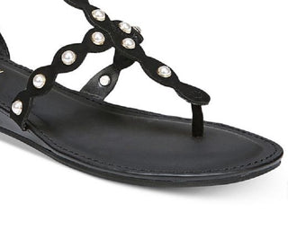 Bar III Women's Theressa Open Toe Casual T-Strap Sandals Pink Size 9 M