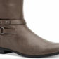 Style & Co Women's Kindell Leather Almond Toe Knee High Fashion Boots Gray Size 8M-WC