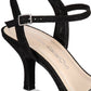 Caparros Women's Quirin Slingback Open Toe Dress Heels Gray Size 6.5 M