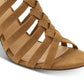 XOXO Women's Basset Strappy Sandal Shoes Brown Size 7