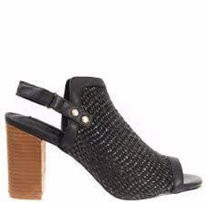 Steve Madden Women's Sweep Heeled Sandal Black Size -11 M