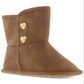Michael Kors Big Girl's Baby Jade Boots Brown Size 2 M